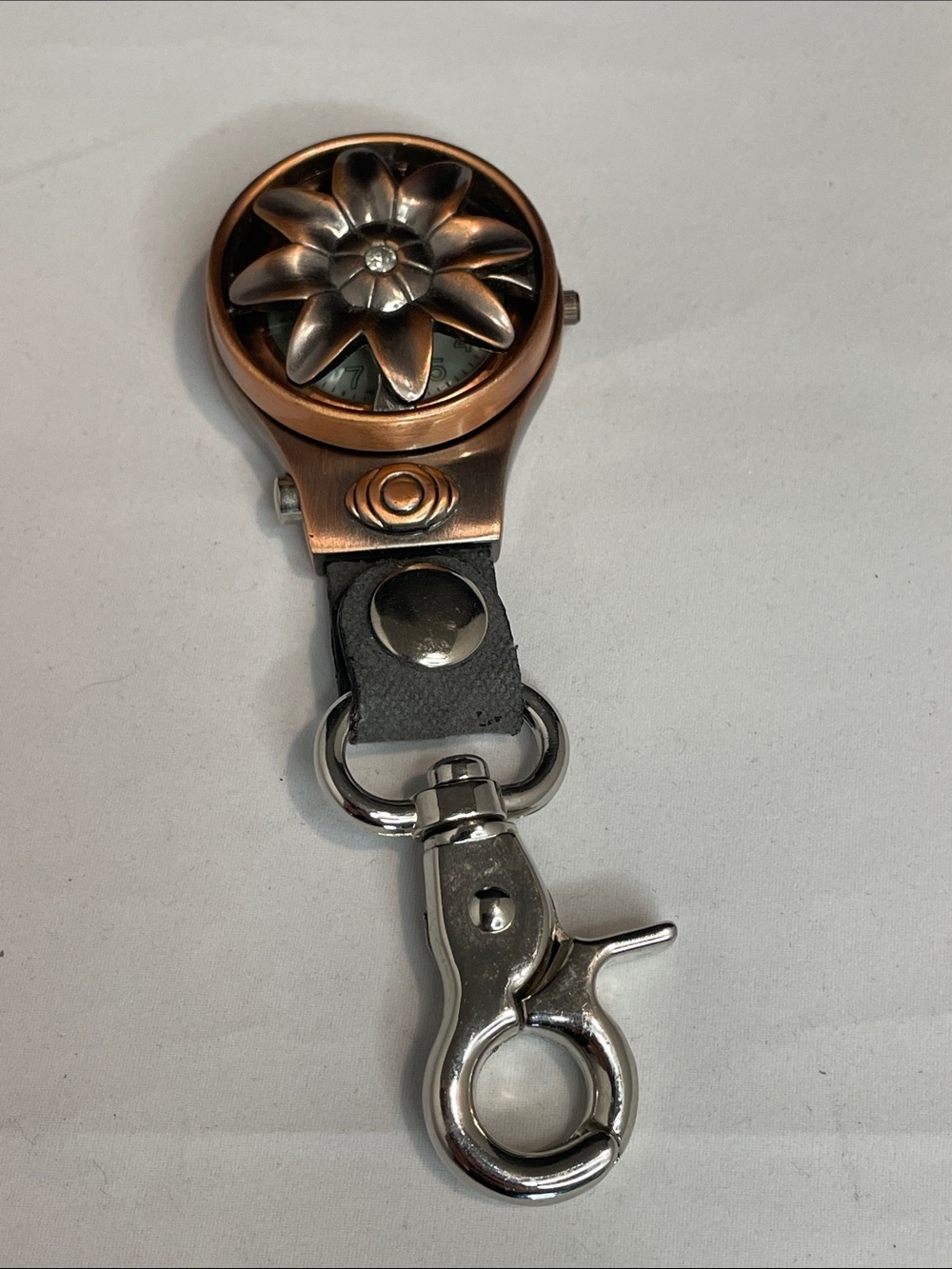 Retro Mark Naimer Steampunk Trail Clip Pocket Watch